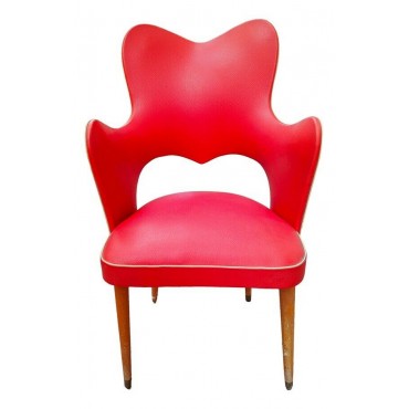 Two-tone armchair in...